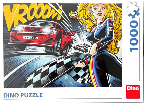 Dino Puzzle POP ART - RACE 1000 - Egfozy
