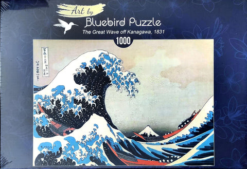 Bluebird Puzzle Katsushika Hokusai The Great Wave 1000