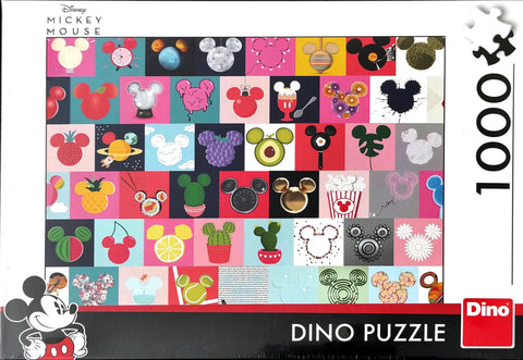 Dino Puzzle MICKEY EARS 1000