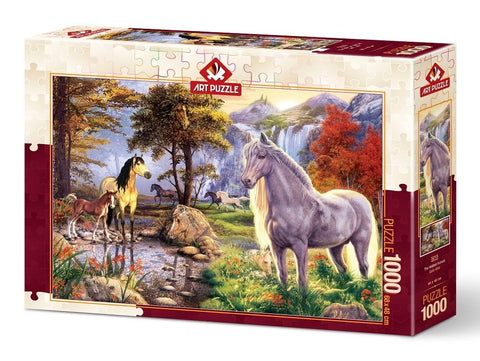 Dėlionė Art Puzzle The Hidden Horses 1000