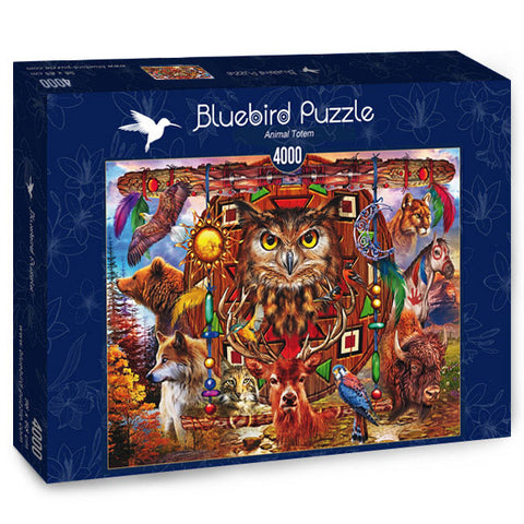 Dėlionė Bluebird Puzzle Animal Totem 4000