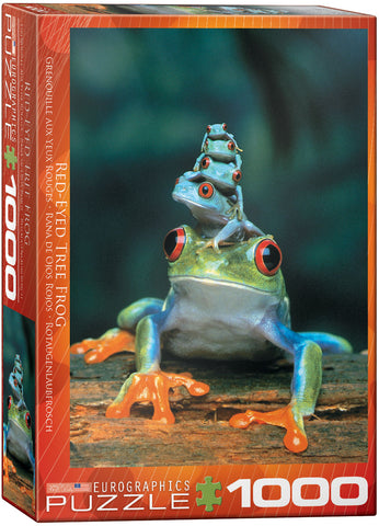 Dėlionė Eurographics Puzzle Red Eyed Tree Frog 1000