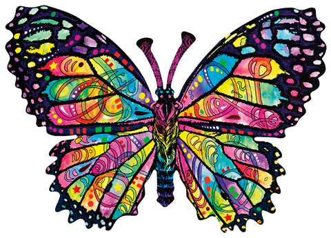 Forminė Dėlionė SunsOut Puzzle Stained Glass Butterfly 1000