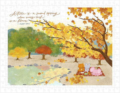 Dėlionė Pintoo Mandie - Autumn Picnic Under The Maple -  Puzzle 300 PLASTIC