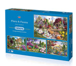 Dėlionė Gibsons Puzzle Flora & Fauna 4x500