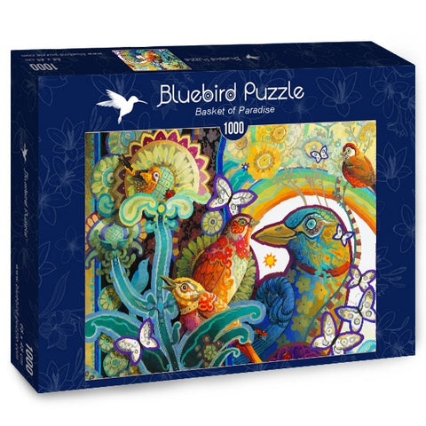 Dėlionė Bluebird Puzzle Basket Of Paradise 1000