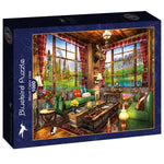 Dėlionė Bluebird Puzzle Mount Cabin View 1000