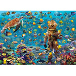 PAŽEISTA PAKUOTĖ Dėlionė Bluebird Puzzle Under The Sea 260