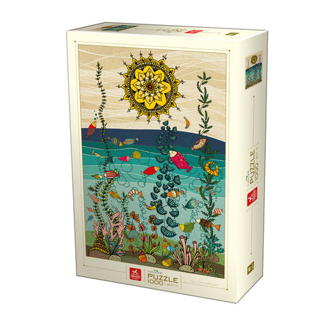 Dėlionė Deico Games Puzzle Nature Collection Under The Sea  1000