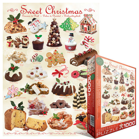 Dėlionė Eurographics Puzzle Sweet Christmas 1000