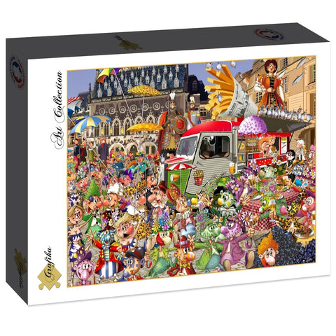 Dėlionė Grafika Puzzle The Lille Braderie 2000