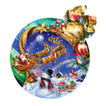 Forminė Dėlionė SunsOut Puzzle Christmas Ornament 750