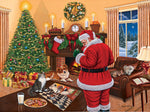 Forminė Dėlionė SunsOut Puzzle Santa Solves The Puzzle 1000