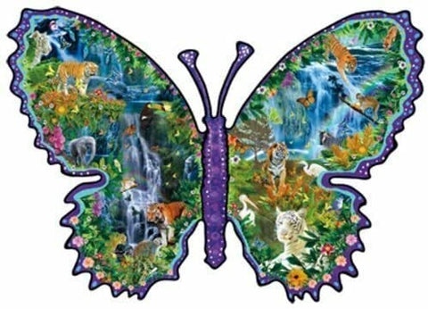 Forminė Dėlionė SunsOut Puzzle Rainforest Butterfly 1000