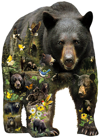 Forminė Dėlionė SunsOut Puzzle Forest Bear 1000