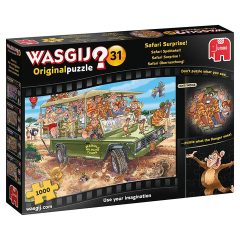 Dėlionė Wasgij Jumbo Puzzle Wasgij Original Safari Surprise NR 31 1000