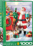 PAŽEISTAS ĮPAKAVIMAS Dėlionė Eurographics Puzzle Santa's Sled 1000